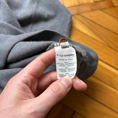 1980s CP Company Knitted Jumper Grey XL