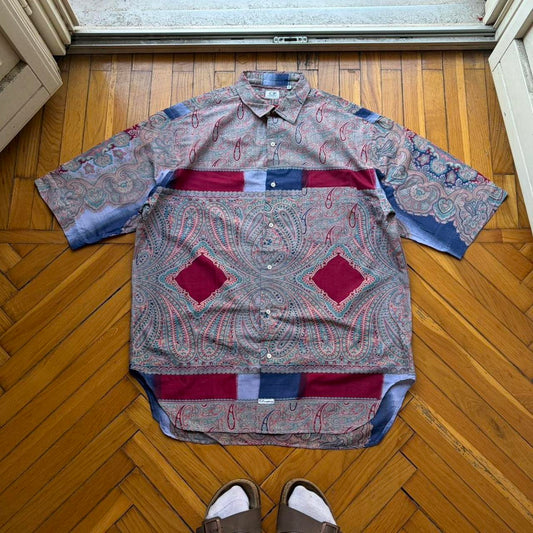 1980s CP Company Paisley Shirt L