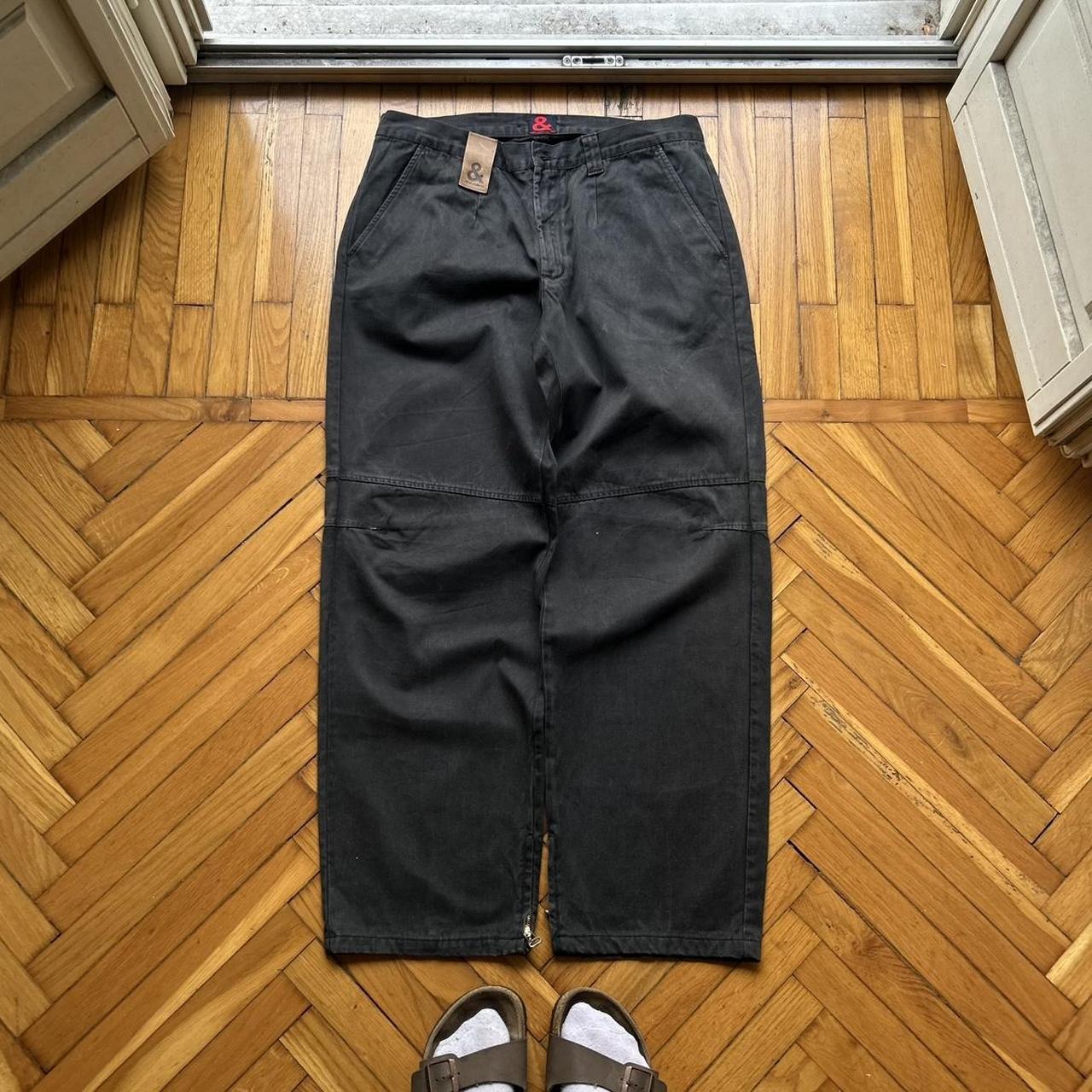 1990s Dolce & Gabbana Trousers Black 34W 32L
