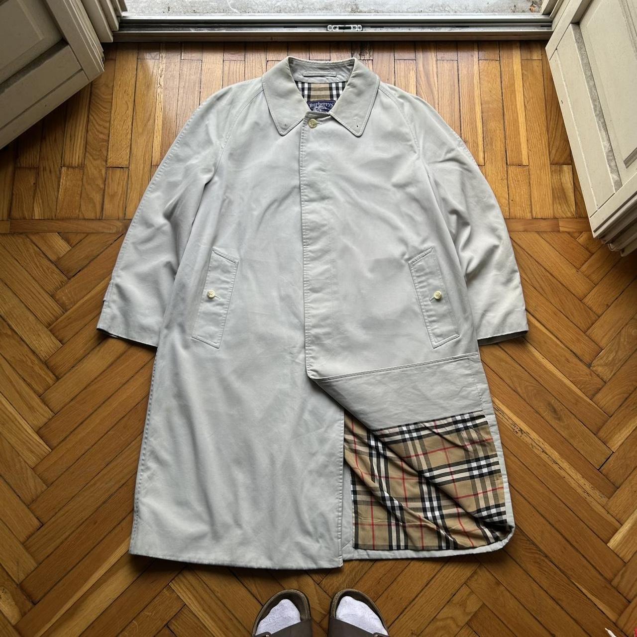 1990s Burberry Trench Coat Beige L