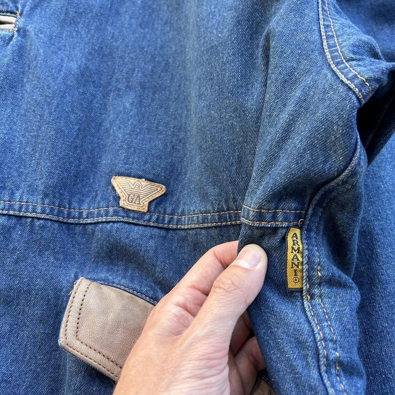 1980s Emporio Armani Denim Jacket BNWT XL