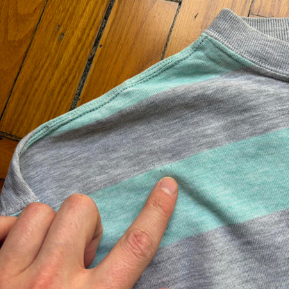 1980s Emporio Armani Yacht Club Striped T Shirt M