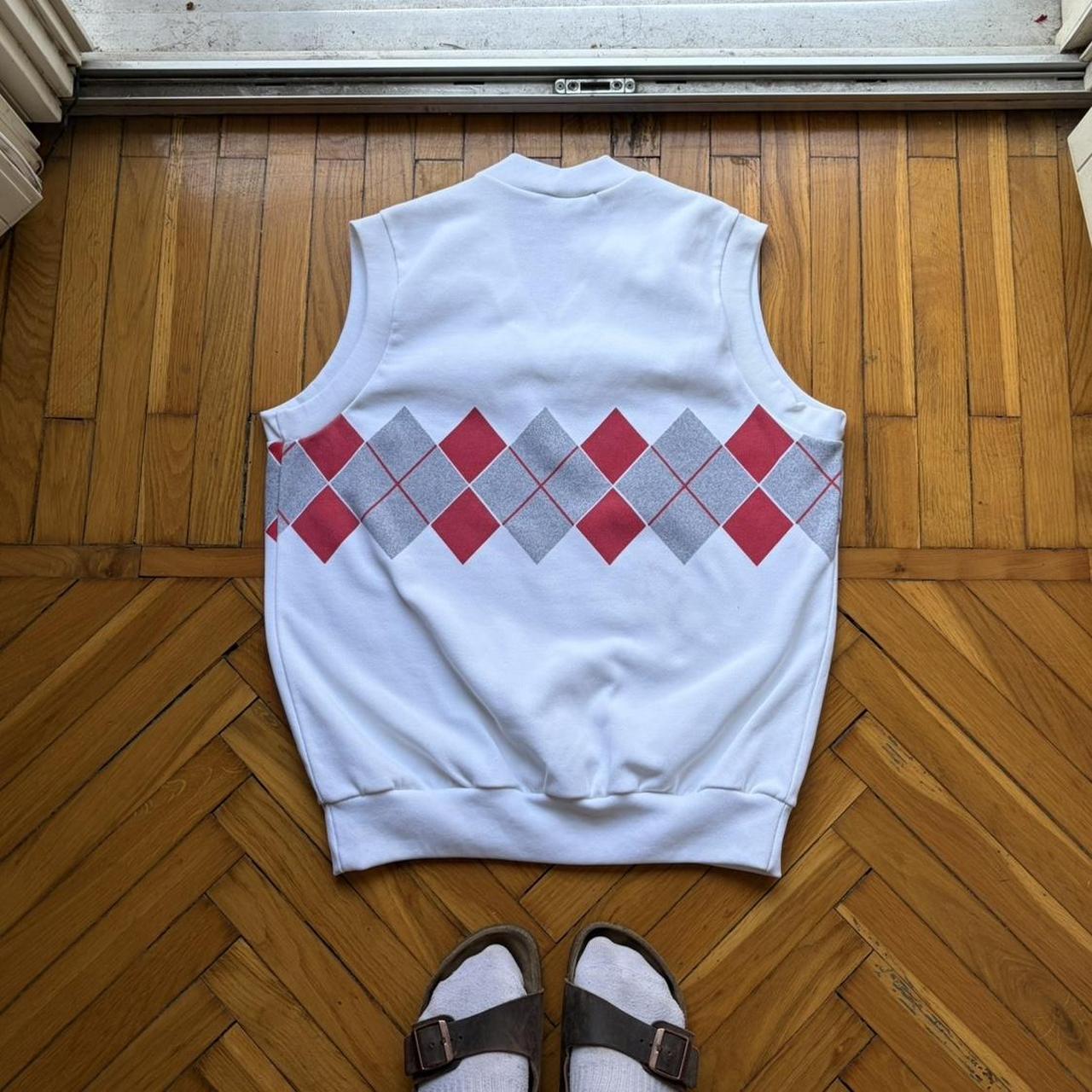 1980s Adidas Originals Ivan Lendl Sweater Vest M