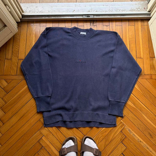 1980s Stone Island Sweatshirt Navy L