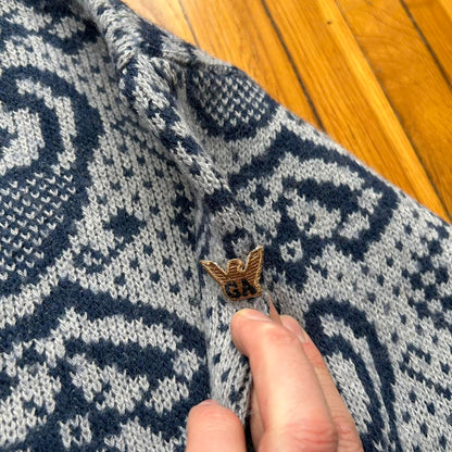 1980s Giorgio Armani Eagle Knitted Jumper M