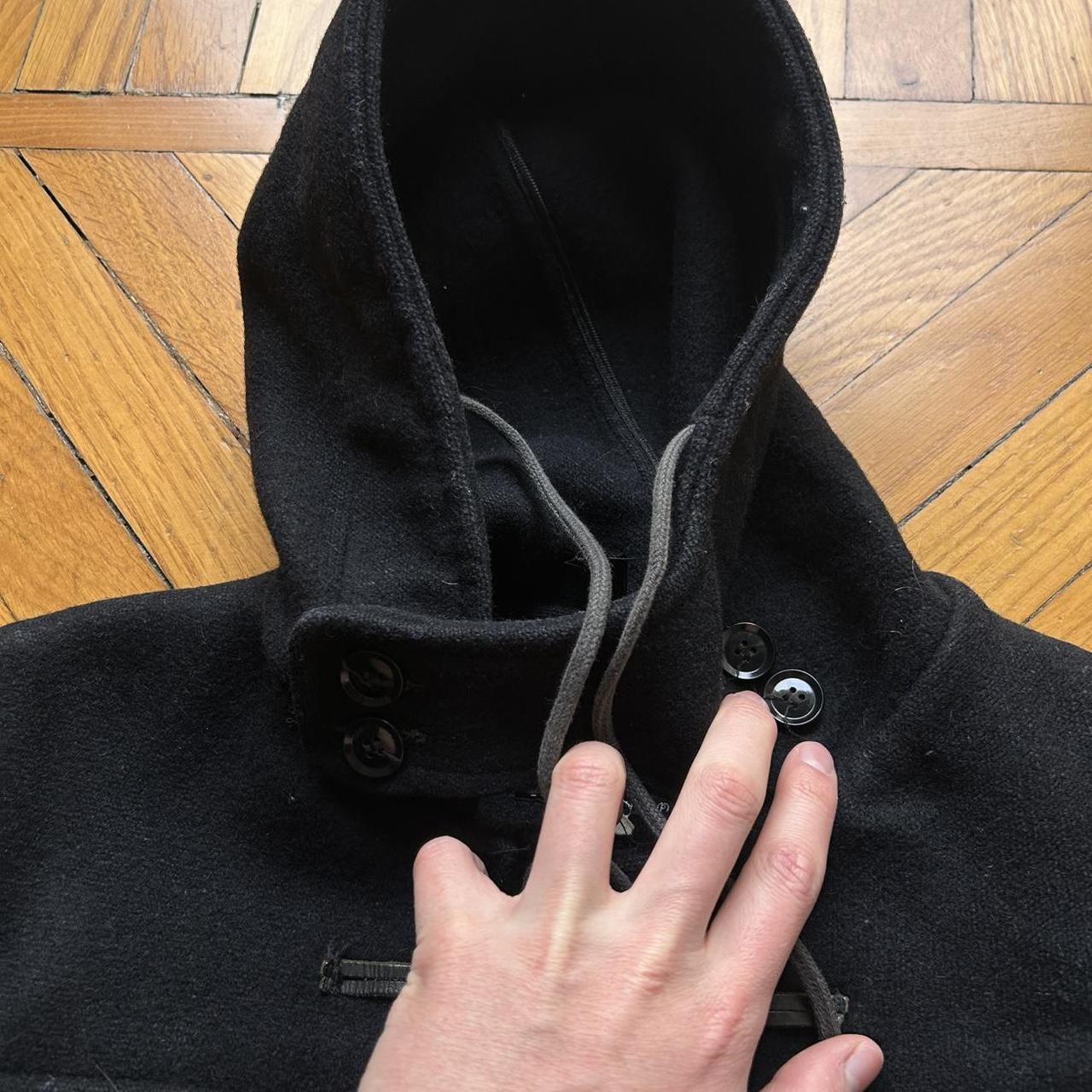 1990s Gloverall Duffle Coat Black M