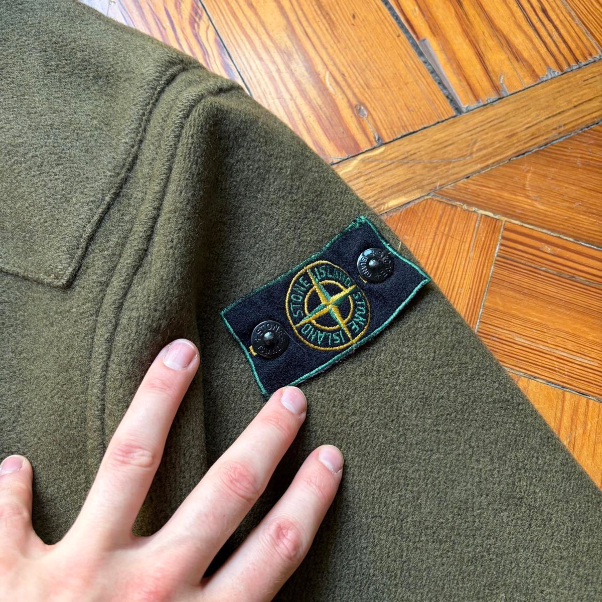 1980s Stone Island Montgomery Duffle Coat M