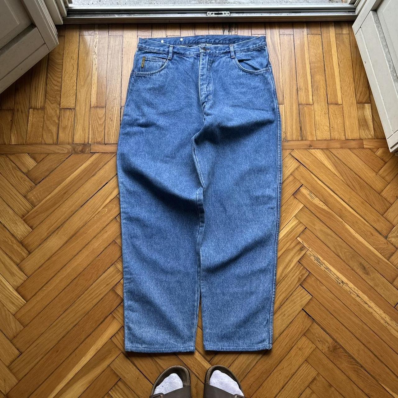 1990s Armani Jeans Blue 34W 30L