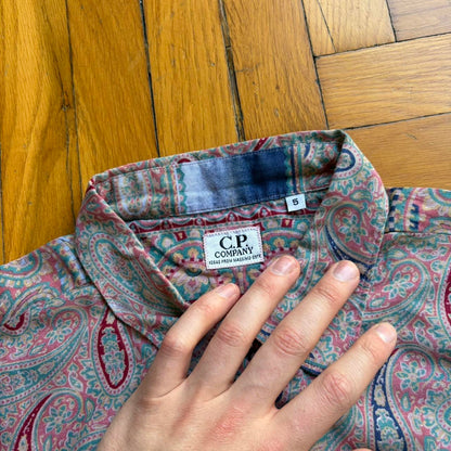 1980s CP Company Paisley Shirt L