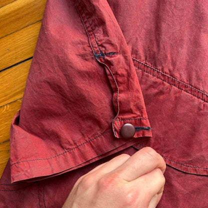 1987 CP Company Chore Jacket Burgundy XL
