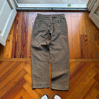 1980s Stone Island Corduroy Trousers 32W 28L
