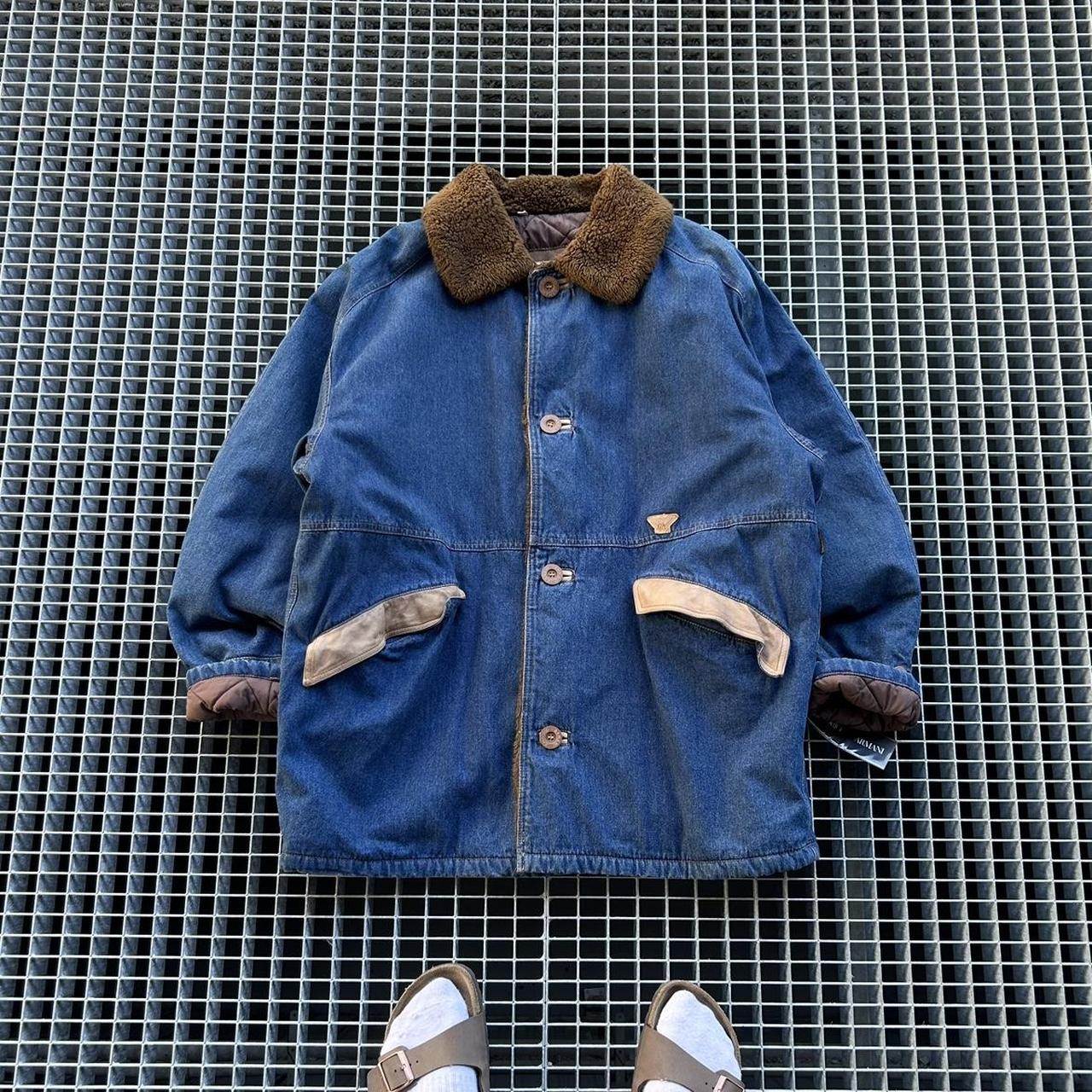 1980s Emporio Armani Denim Jacket BNWT XL
