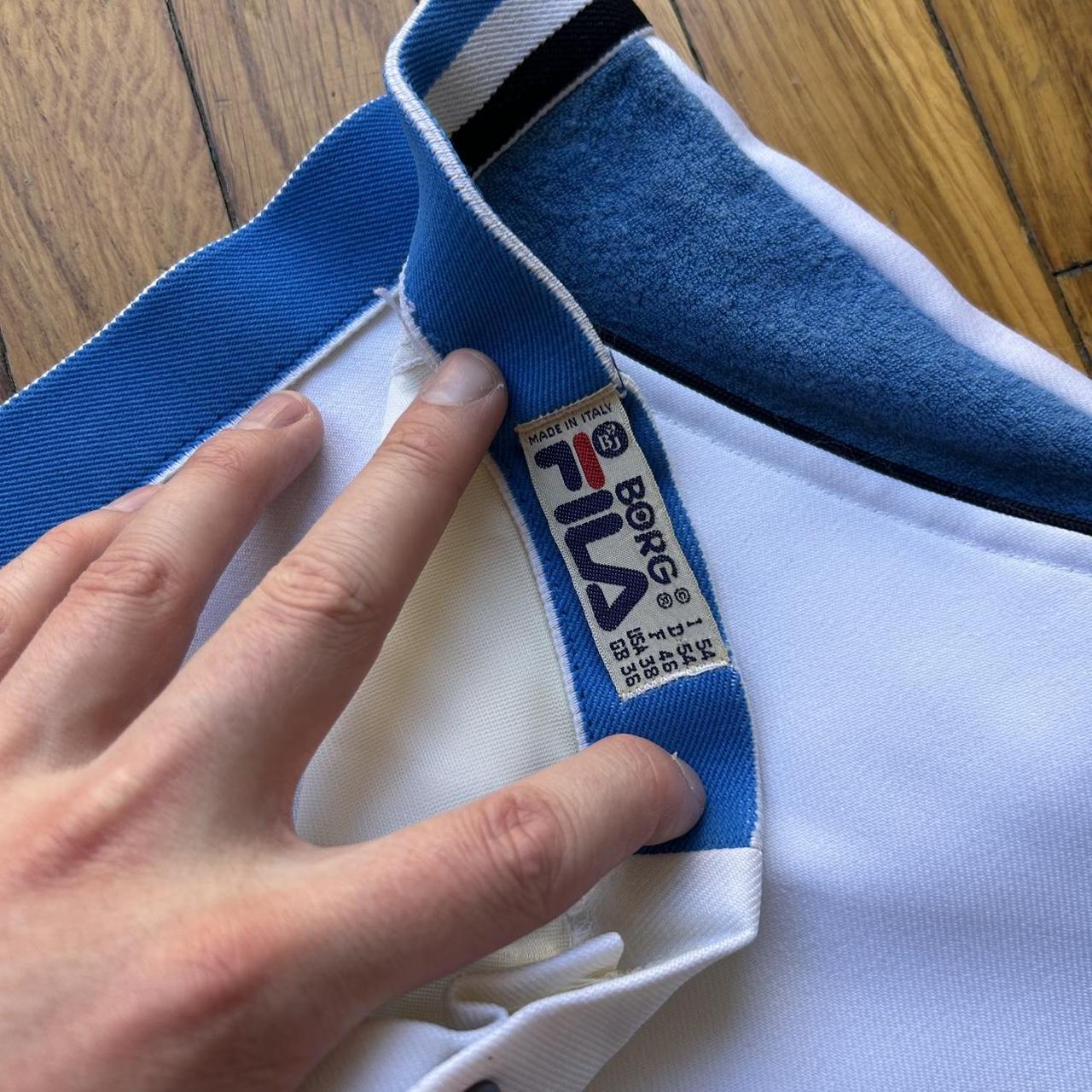 1990s Fila Bjorn Borg Shorts White 38W