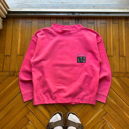 1990s Armani Jeans Sweatshirt Pink S