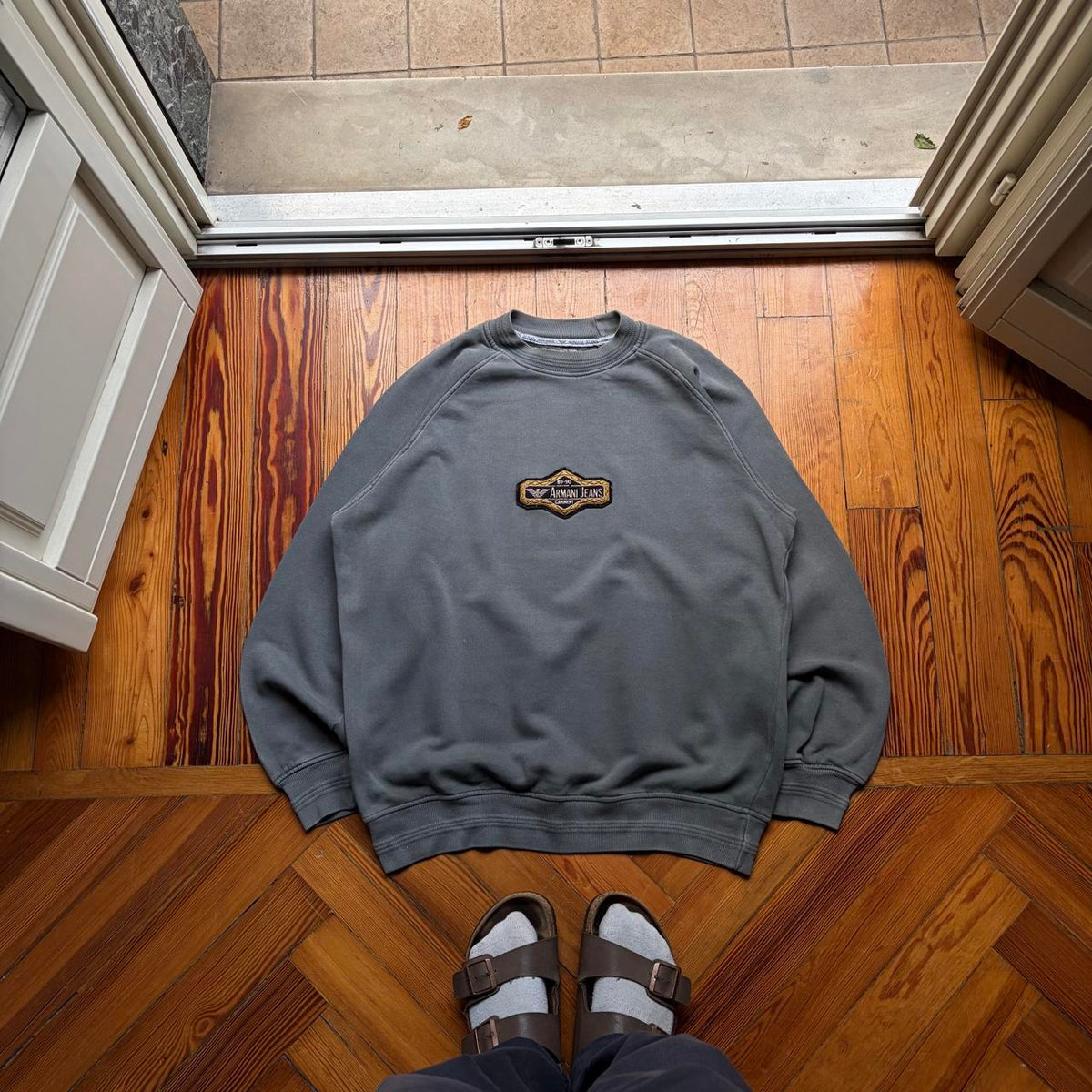 1980/90 Armani Jeans Anniversary Sweatshirt L