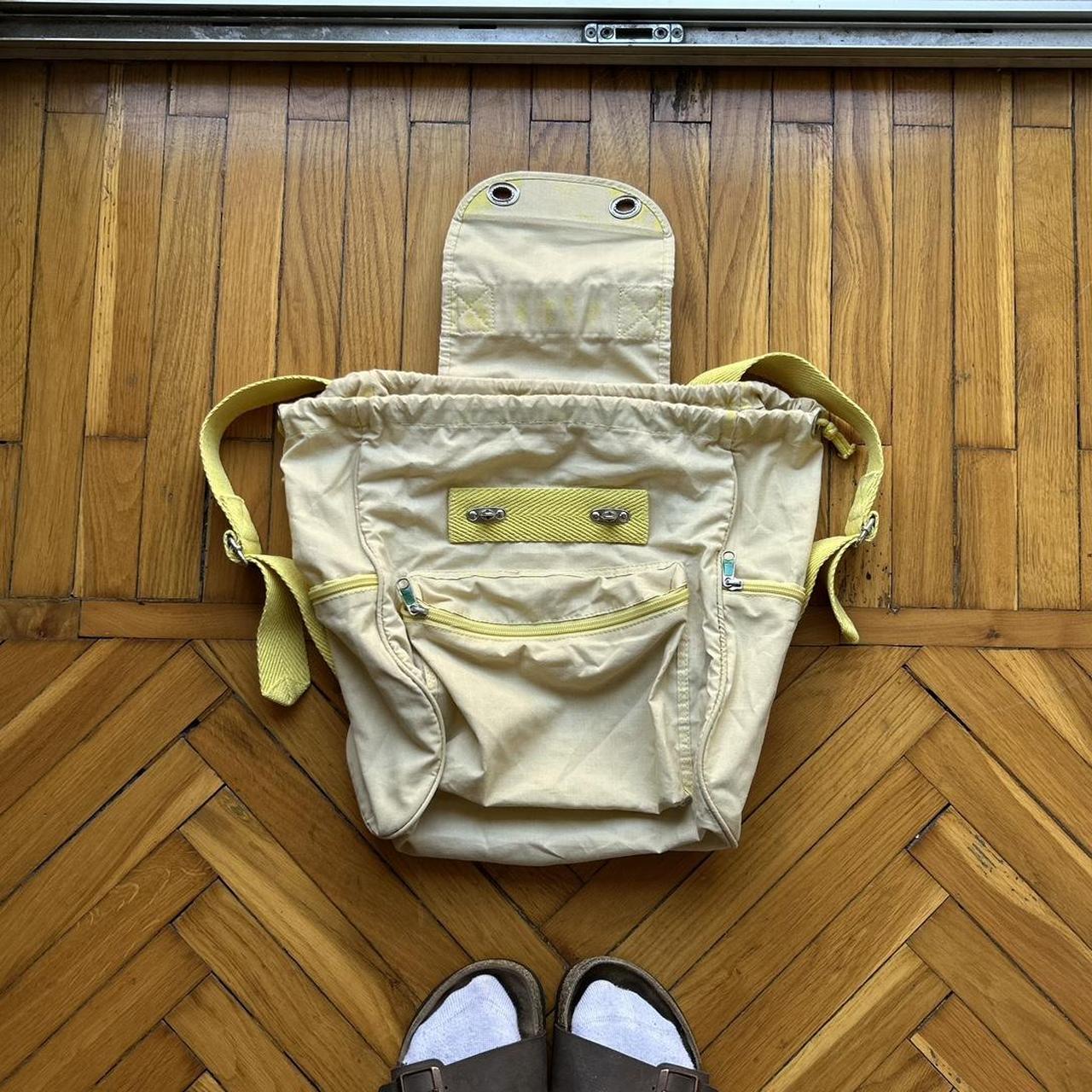 1990s Mandarina Duck Backpack Cream OS