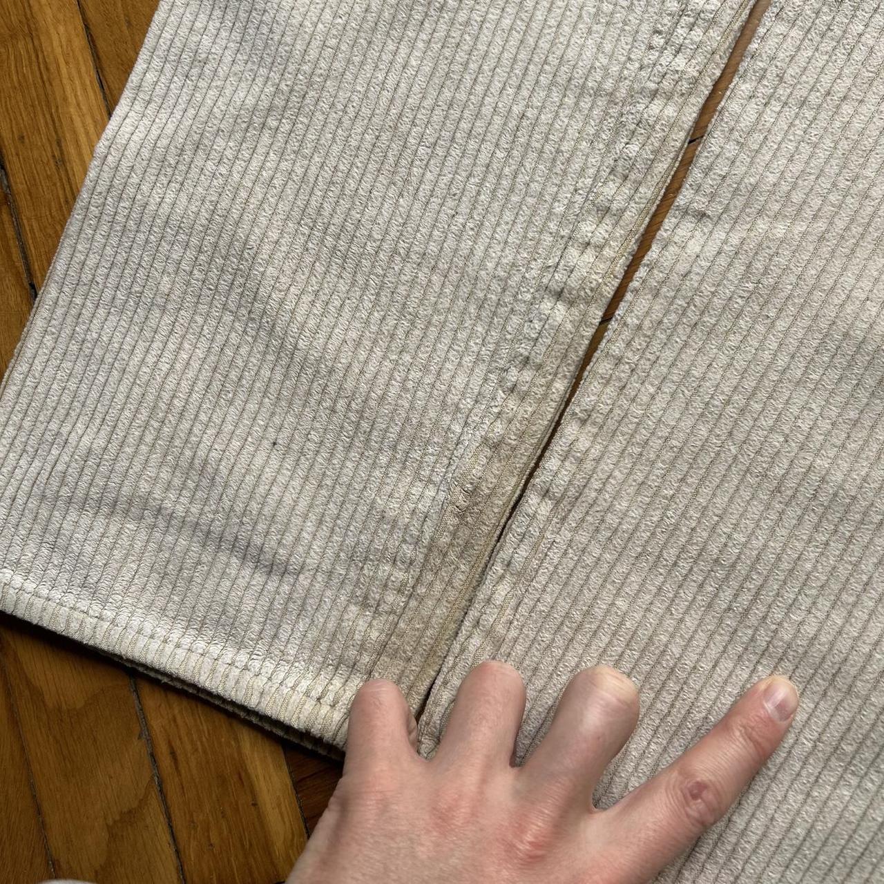 1980s Giorgio Armani Corduroy Trousers 30W 32L