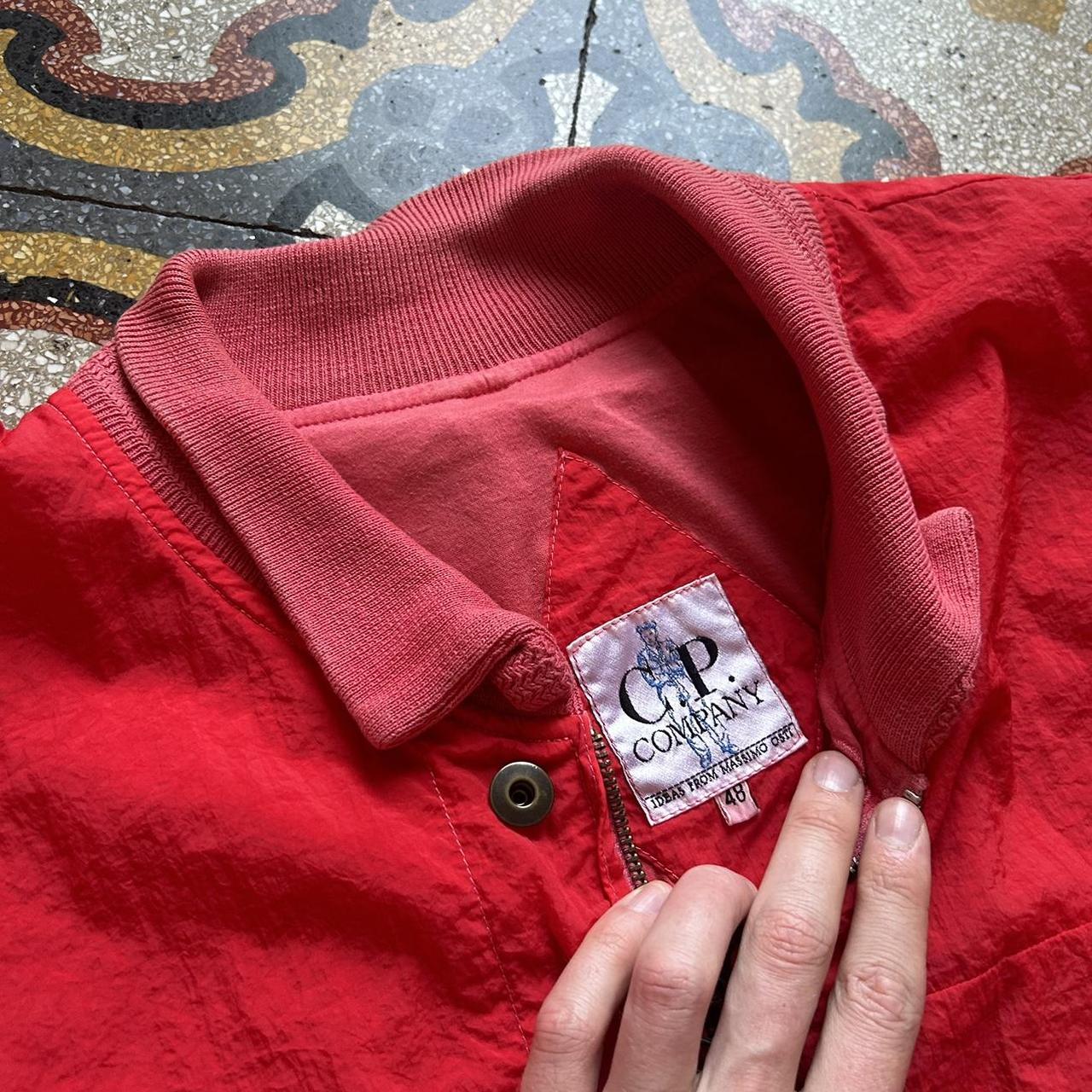 1980s CP Company Bomber Jacket Red L