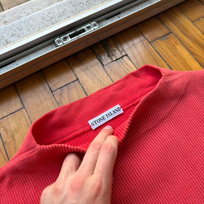 1980s Stone Island Sweatshirt Red L