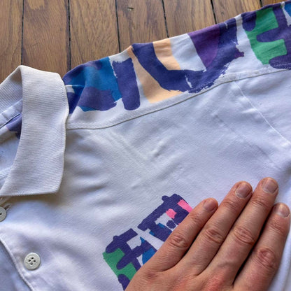 1990s Adidas Originals Stefan Edberg Polo Shirt M