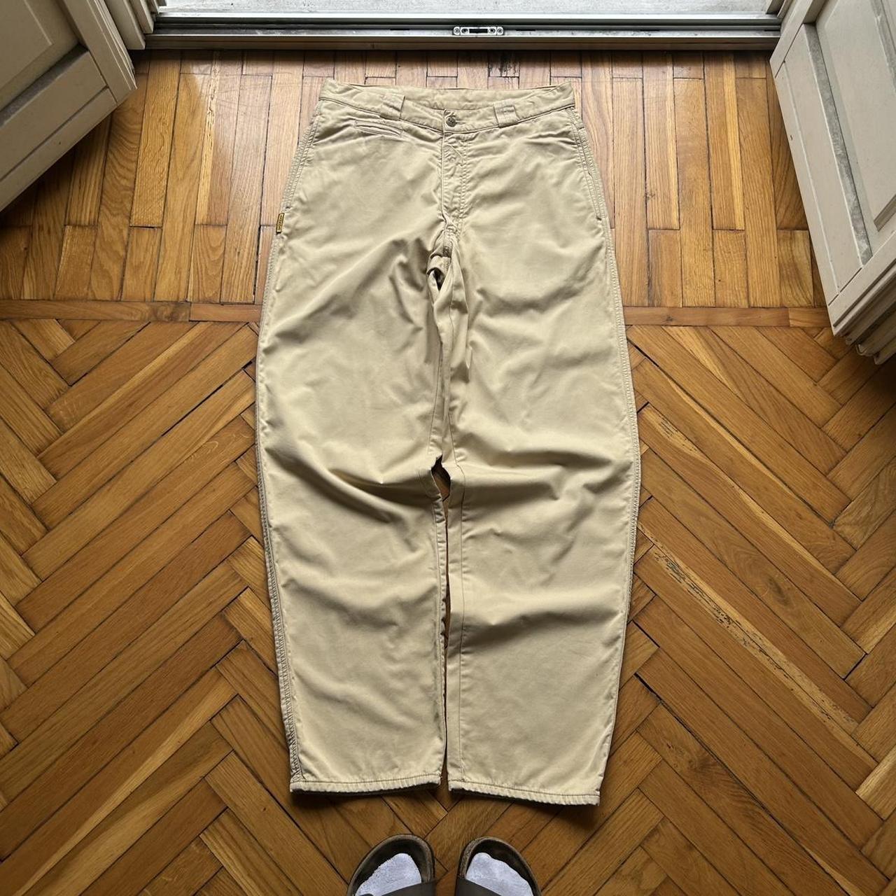 1980s Emporio Armani Trousers Tan 32W 32L