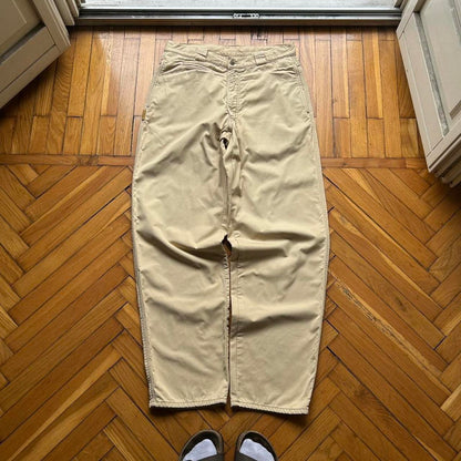 1980s Emporio Armani Trousers Tan 32W 32L