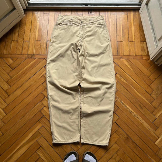 1980s Emporio Armani Trousers Tan 32W 32L