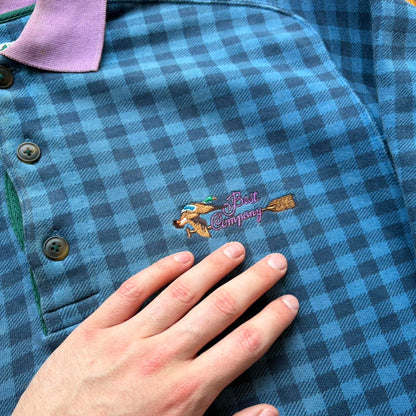 1980s Best Company Checked Sweatshirt M