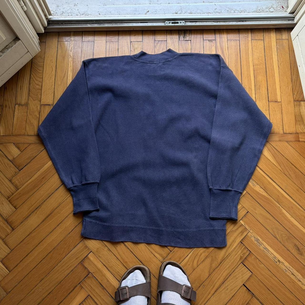 1980s Stone Island Sweatshirt Navy L