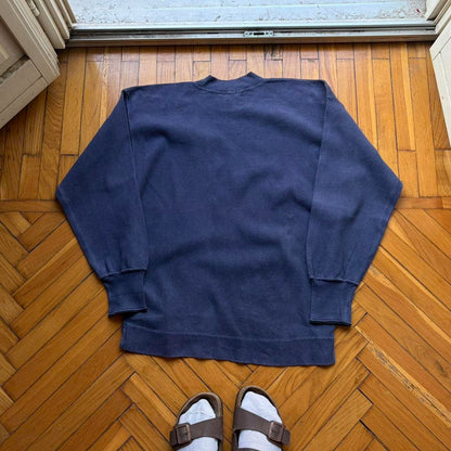 1980s Stone Island Sweatshirt Navy L