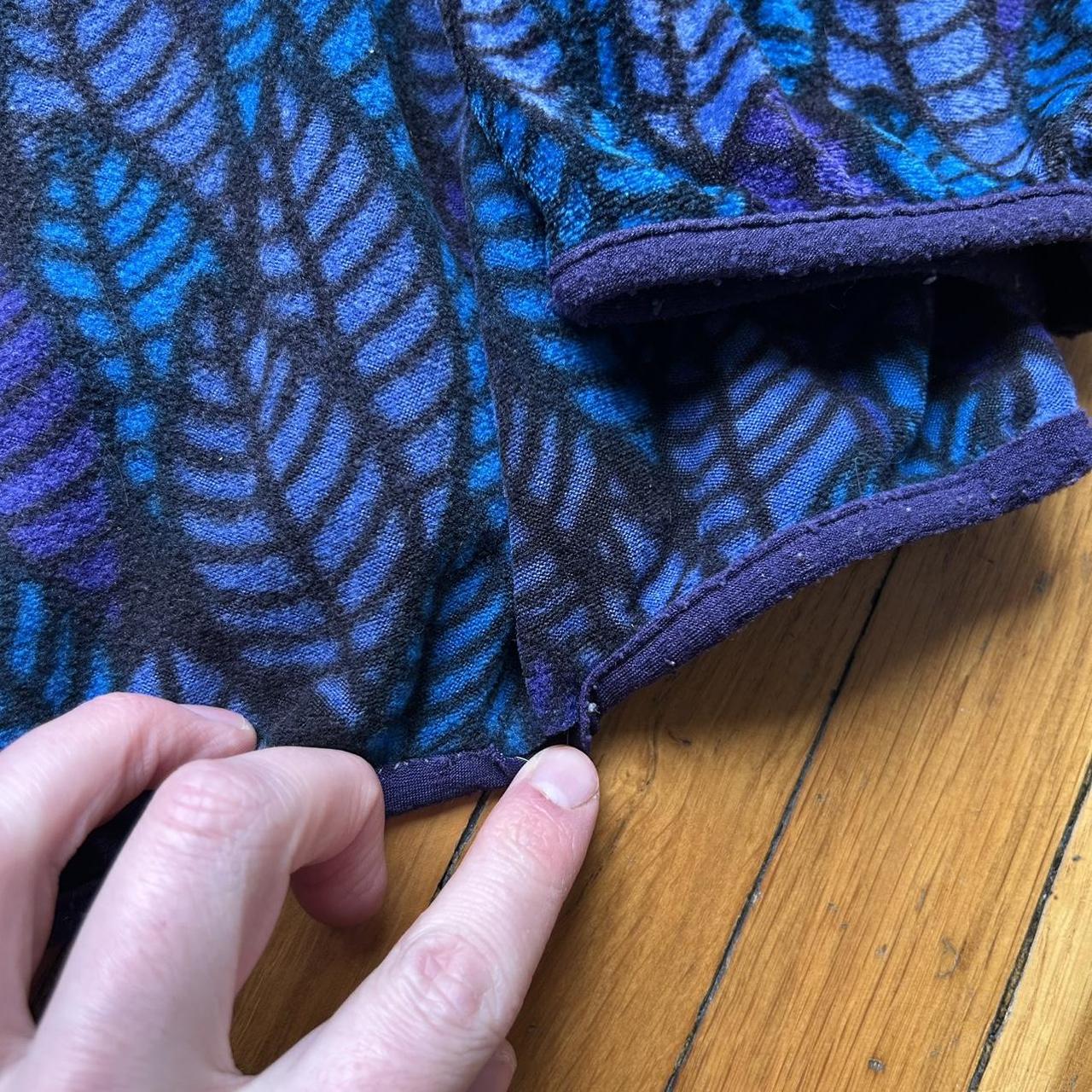 1990s Patagonia Leaves Fleece L