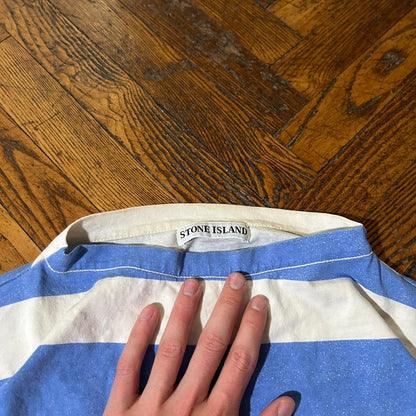 1993 Stone Island Marina Striped T Shirt L