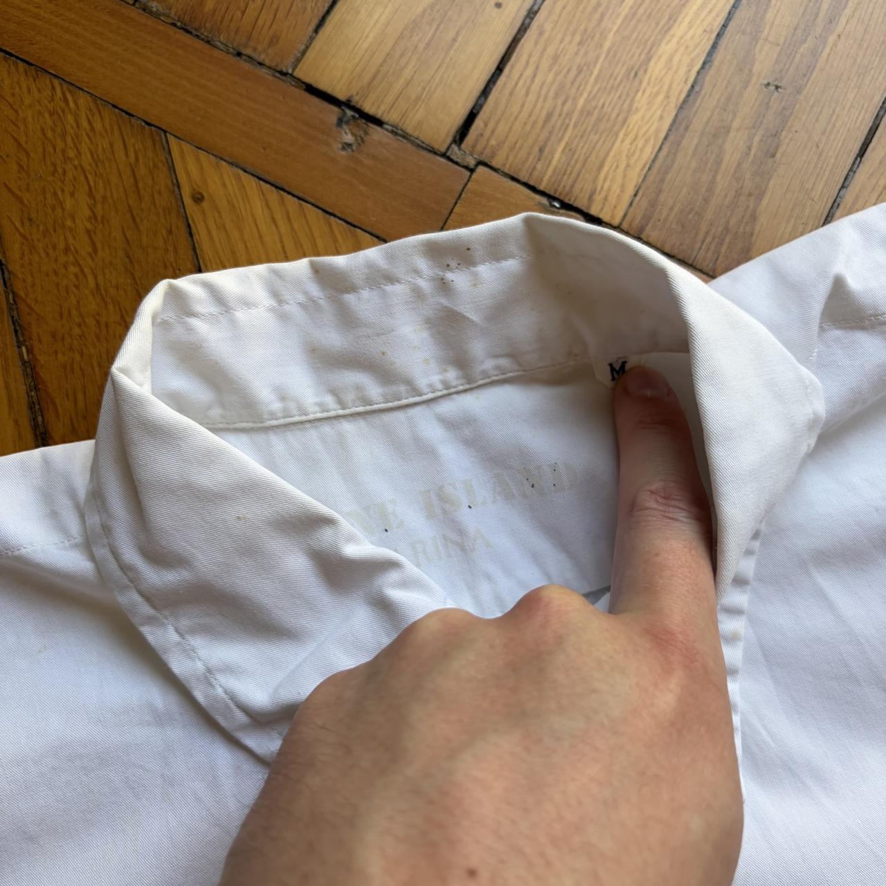 1990s Stone Island Marina Shirt White M