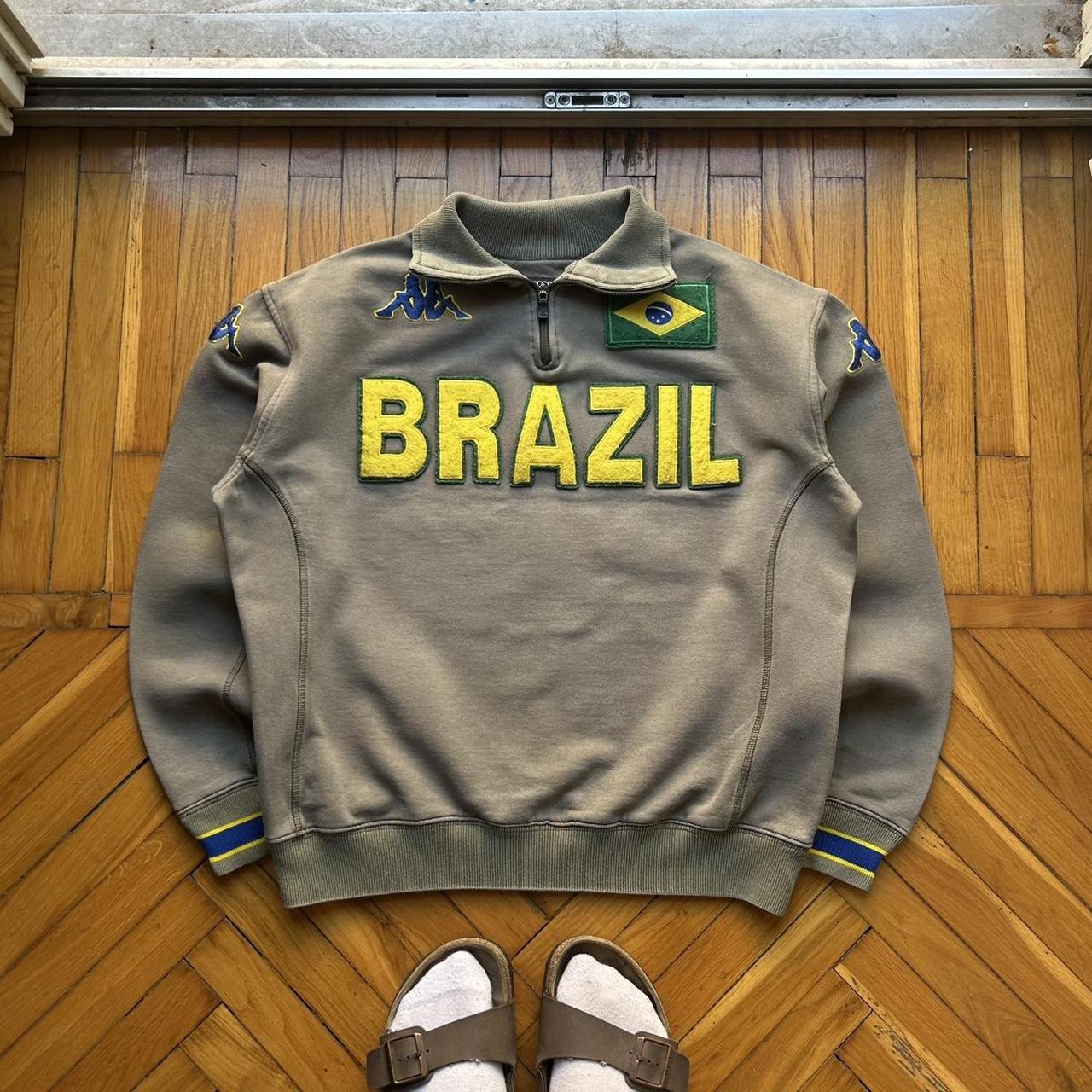2000s Kappa Brazil Sweatshirt M