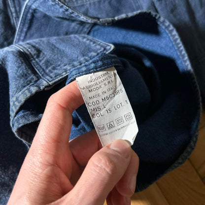 1990s Armani Jeans Denim Jacket L