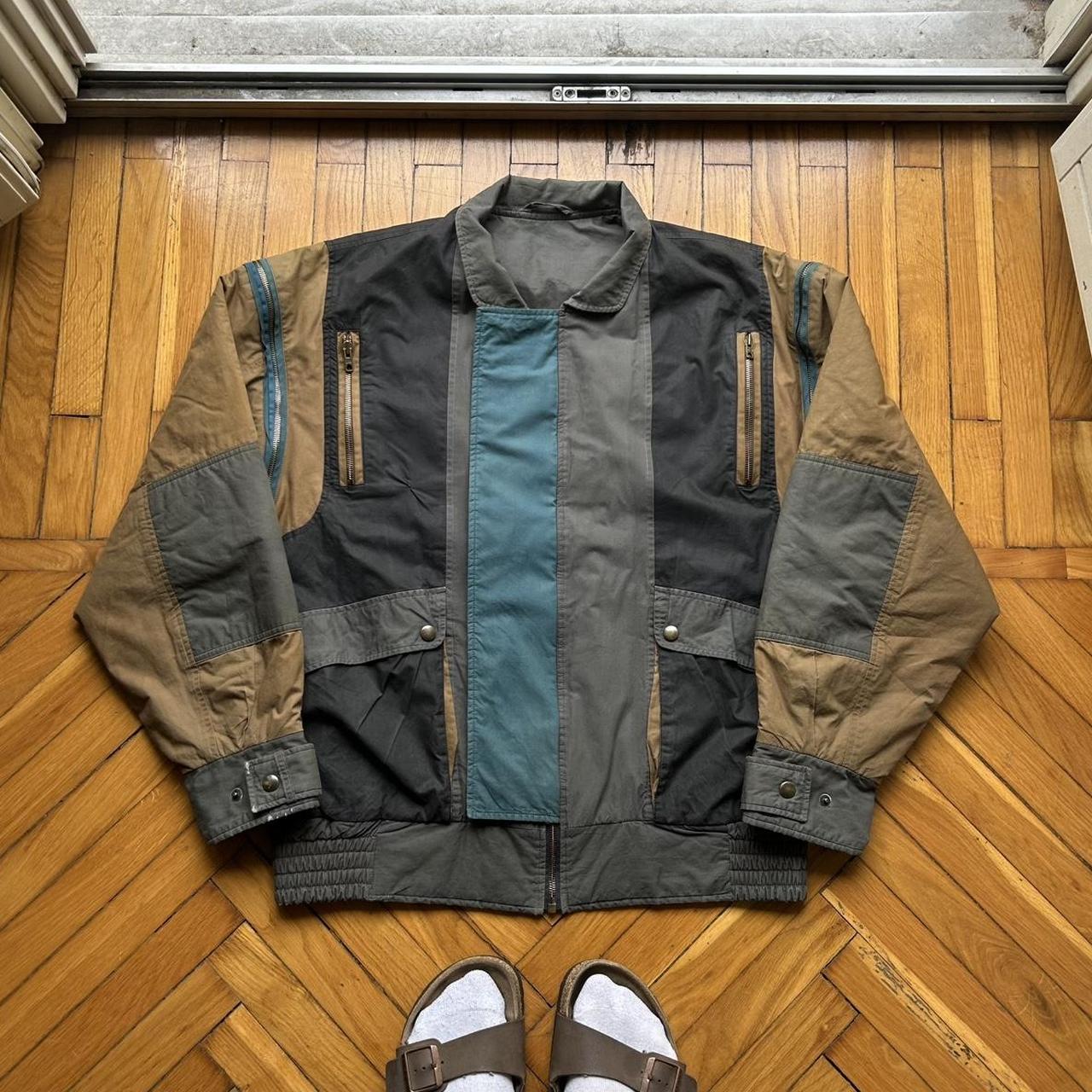 1980s Hugo Boss 2 in 1 Bomber Jacket M
