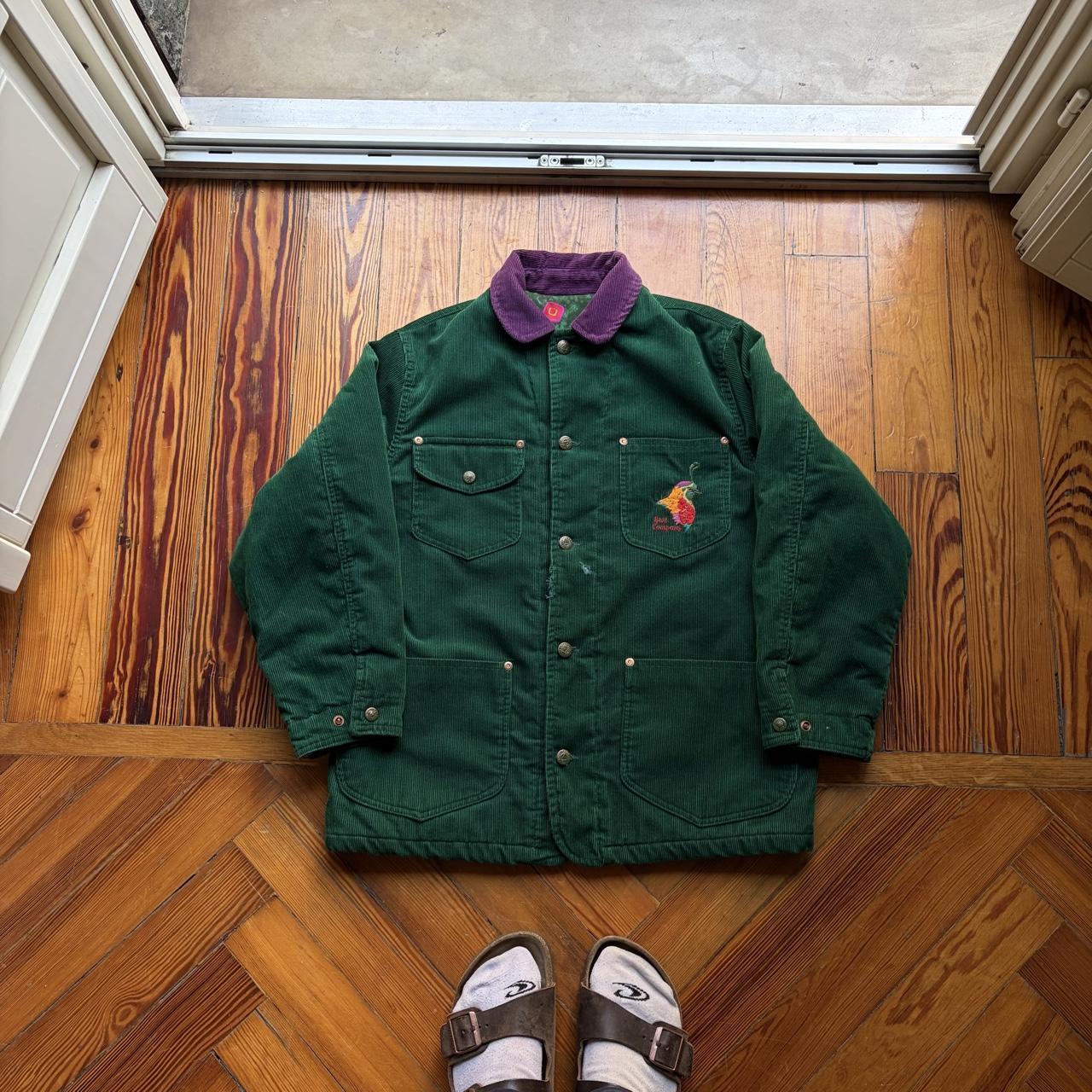 1980s Best Company Corduroy Jacket Green S