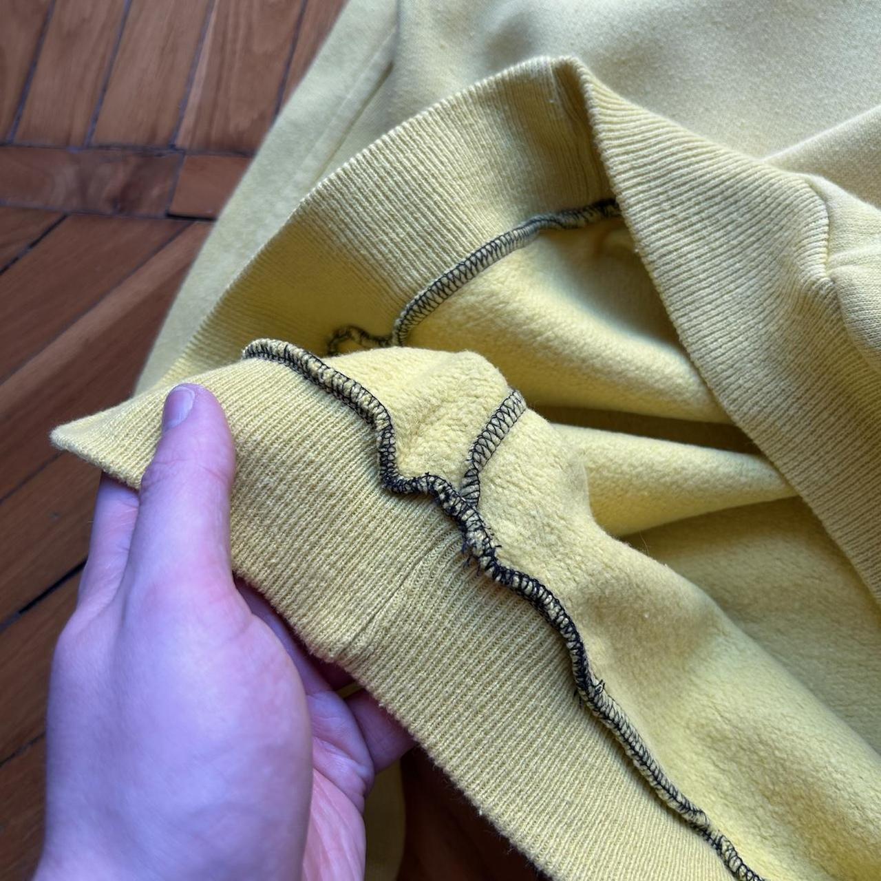 1980s Stone Island Sweatshirt Yellow M