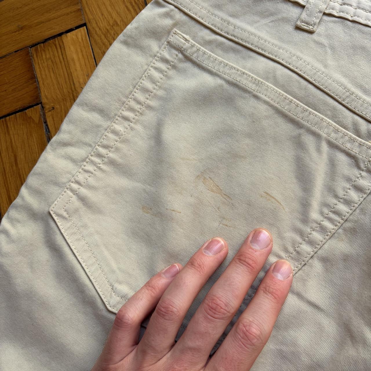 1990s Stone Island Marina Trousers Beige 32W 30L