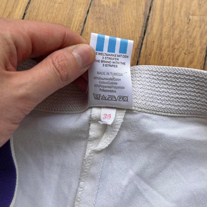 1980s Adidas Originals Stefan Edberg Tennis Shorts 34W