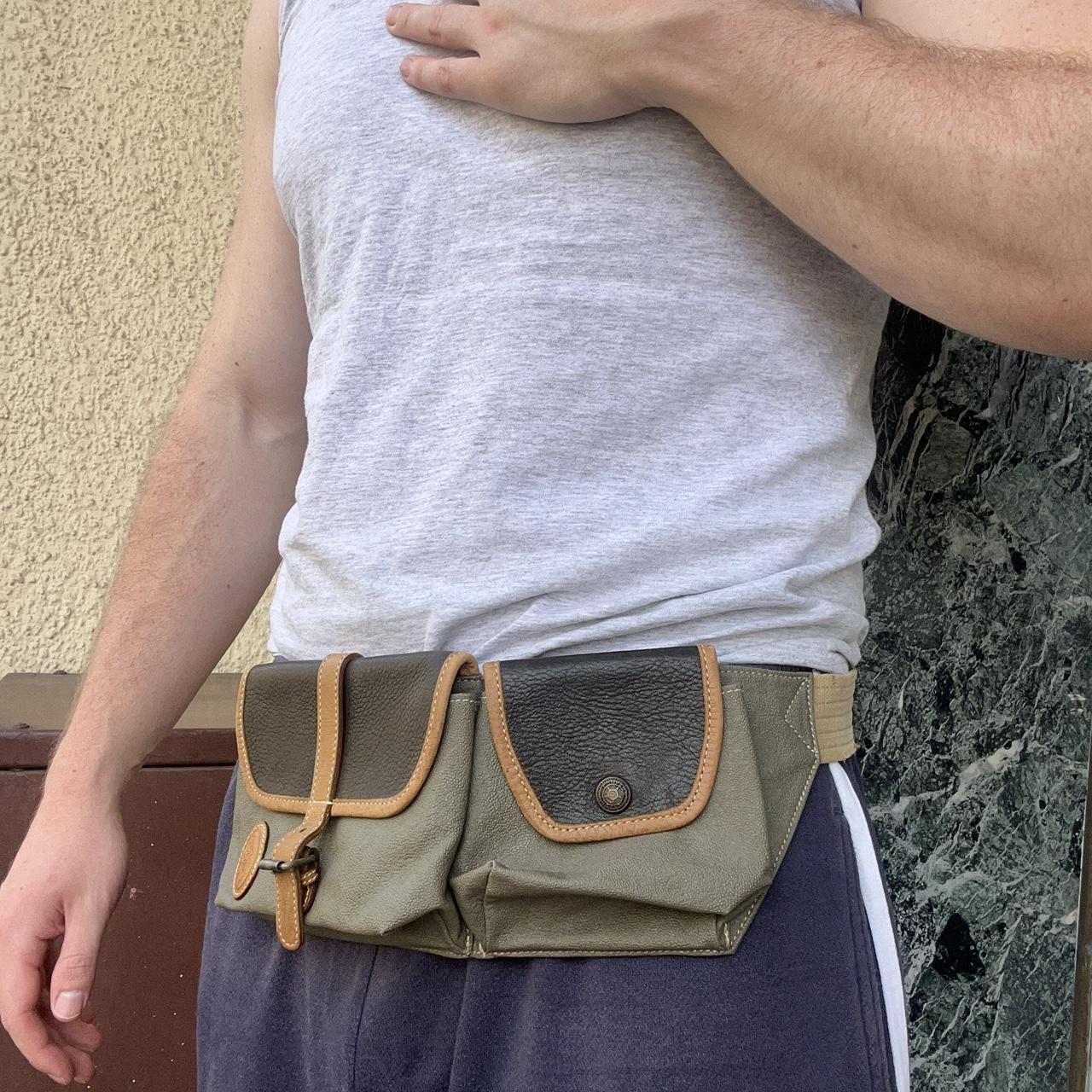 1980s CP Company Leather Bum Bag OS
