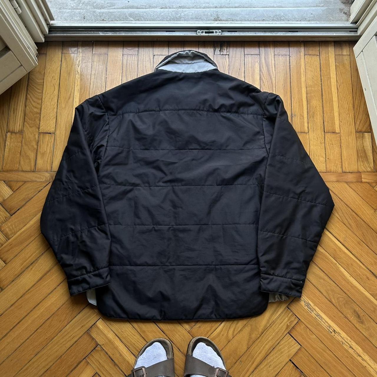 2000s Armani Jeans Padded Jacket Black L