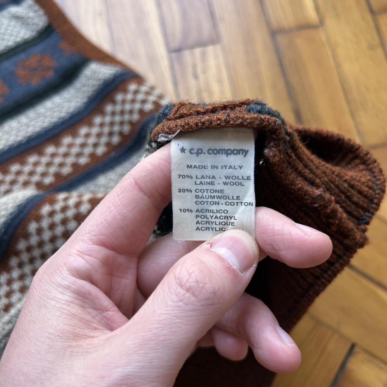1980s CP Company Knitted Vest L
