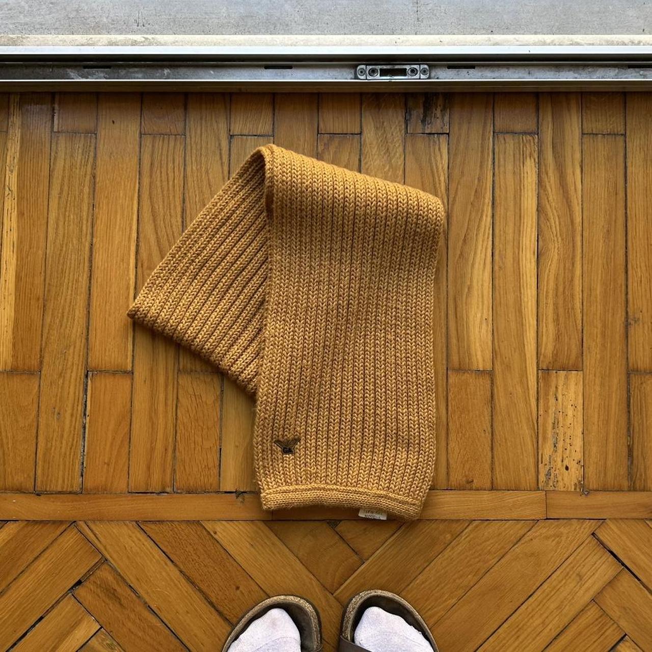 1980s Giorgio Armani Knitted Scarf OS