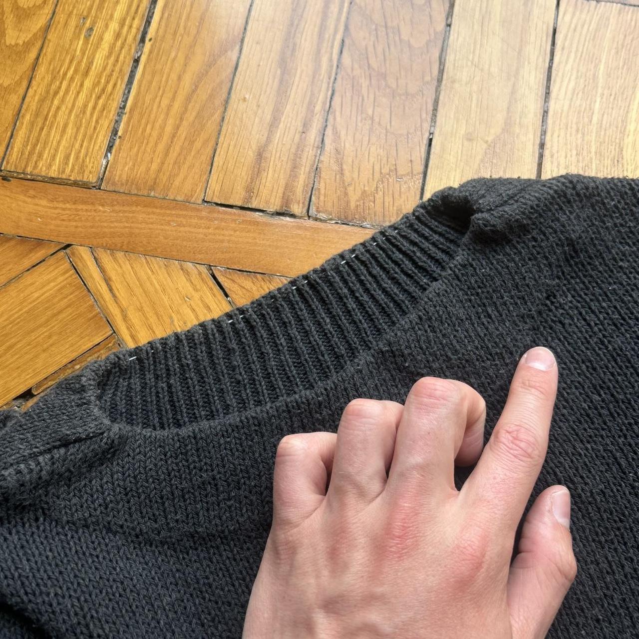 1980s CP Company Knitted Jumper Black L