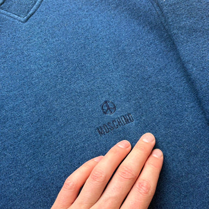 1990s Moschino Sweatshirt Navy M