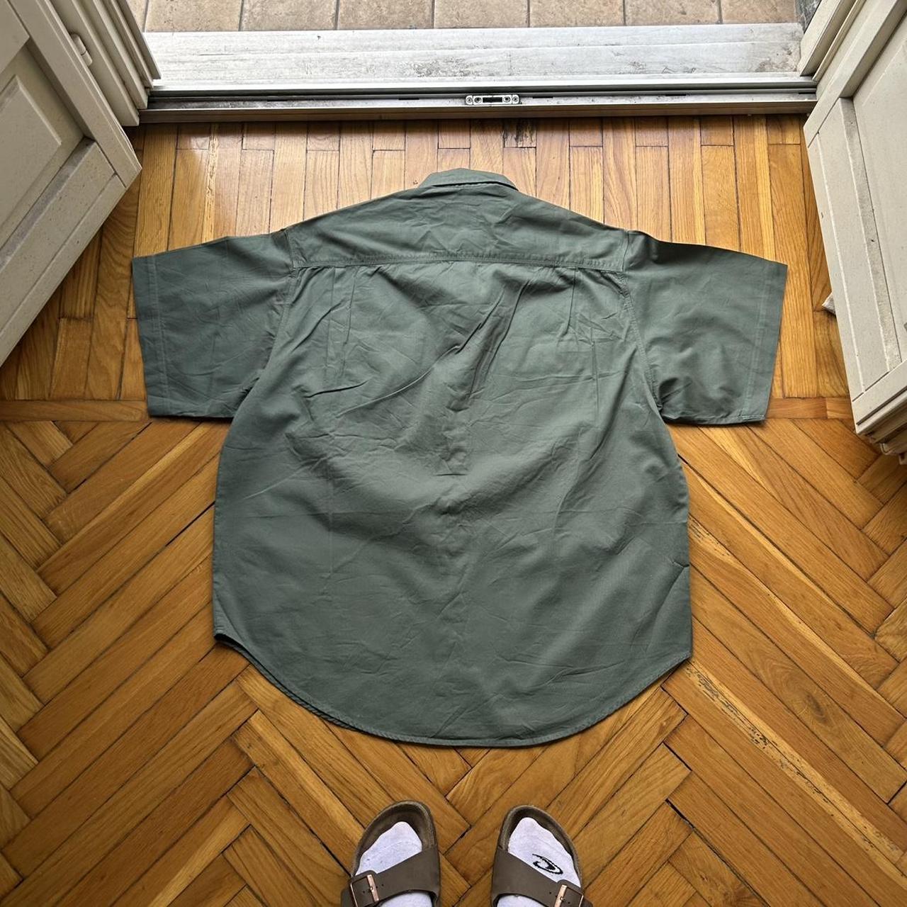 1990s Chevignon Conquest Shirt Green XL