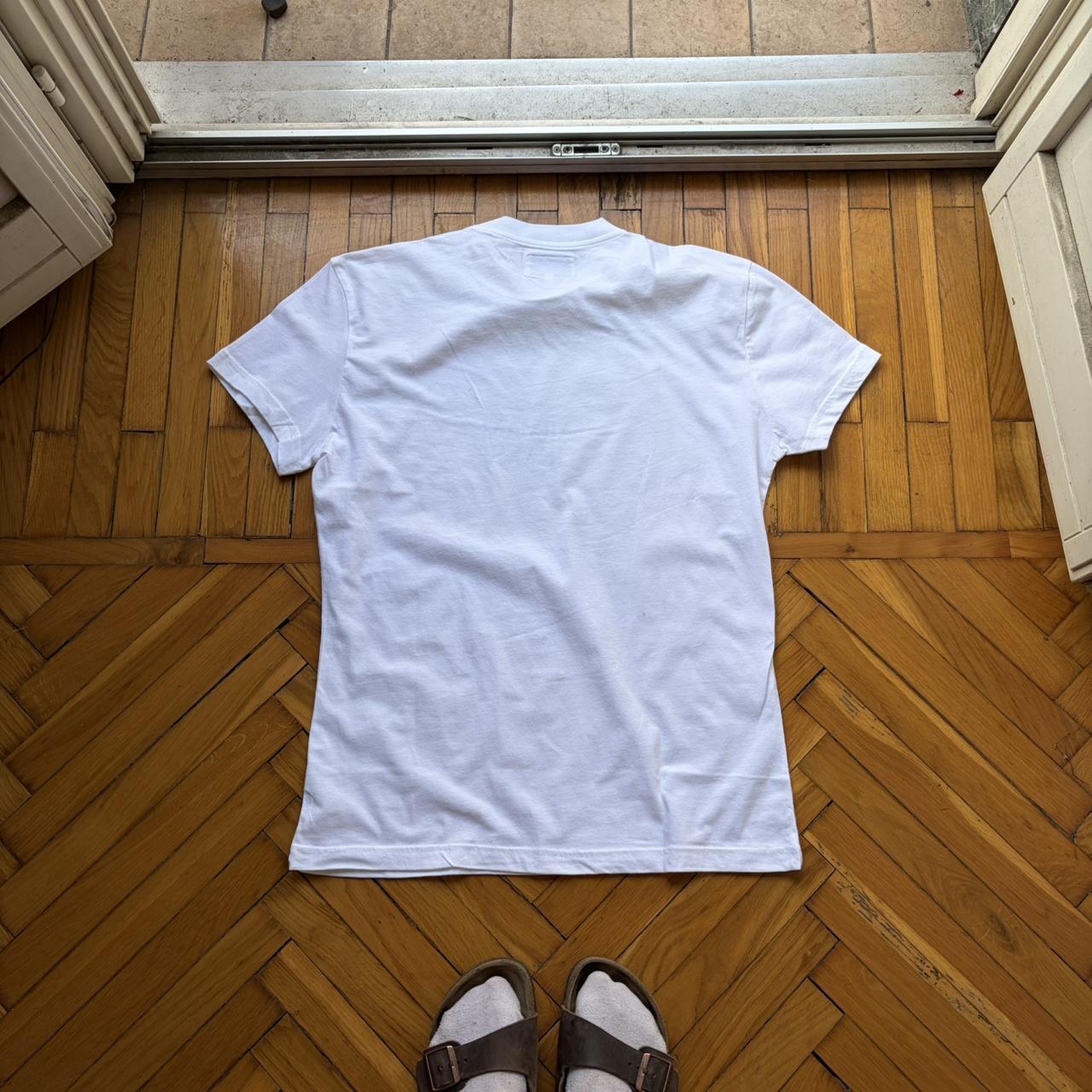 1990s Armani Jeans T Shirt White M