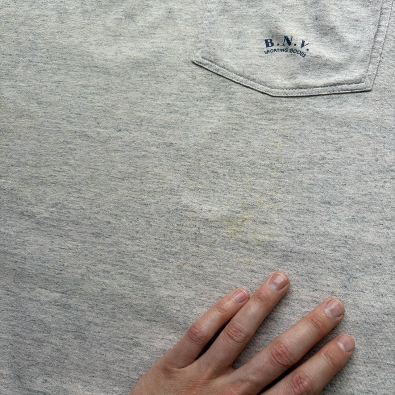 1990s Boneville T Shirt Grey L