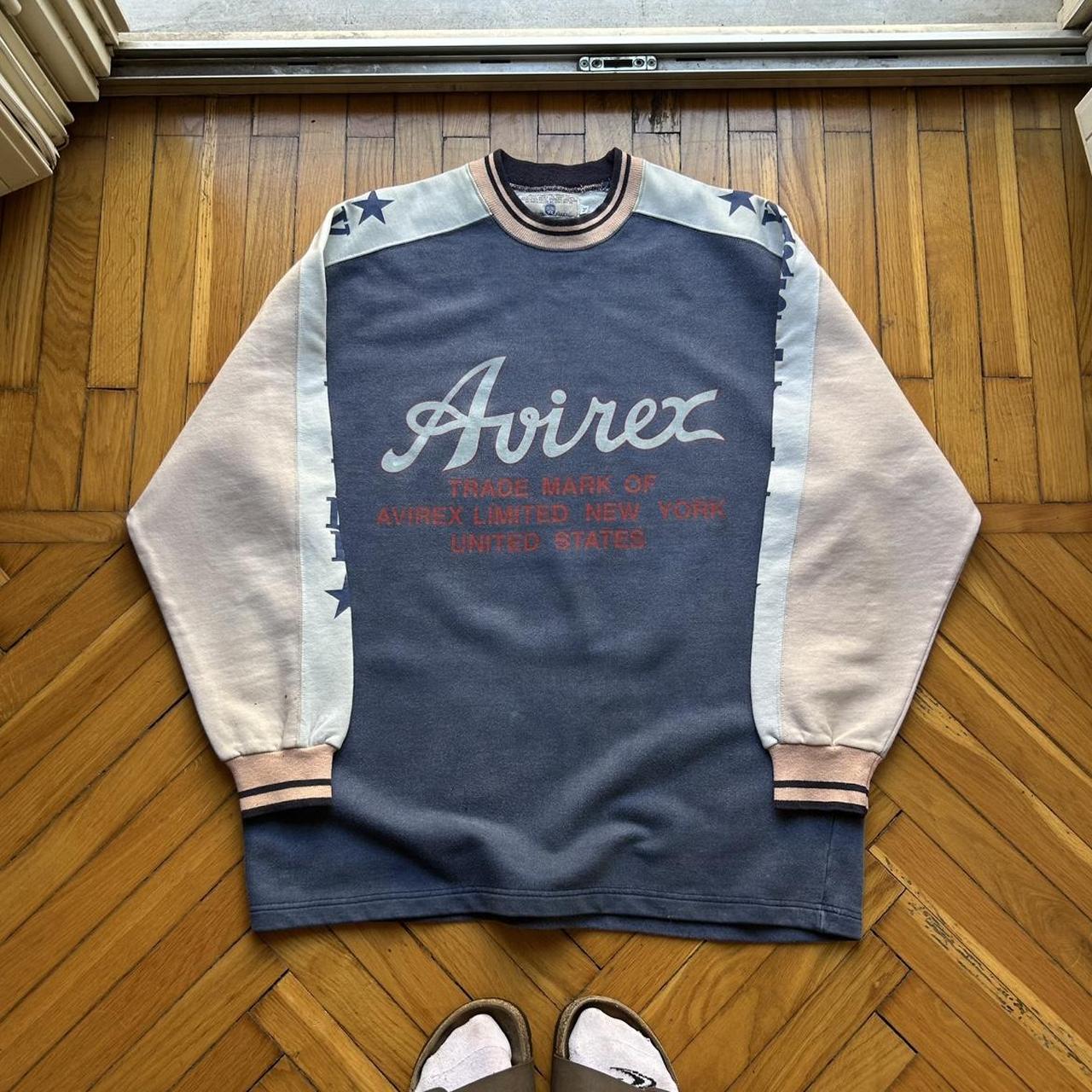 1990s Avirex Graphic Sweatshirt L